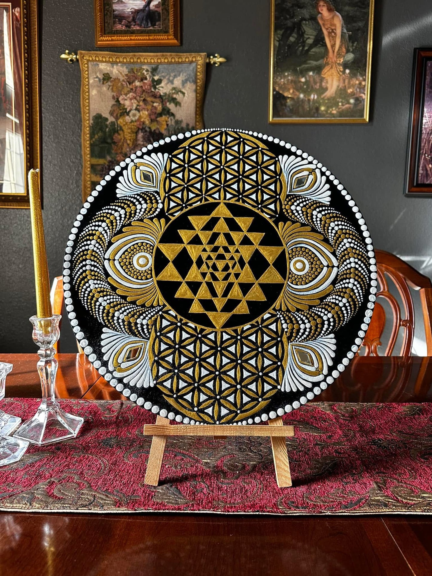 14" Custom Mandala