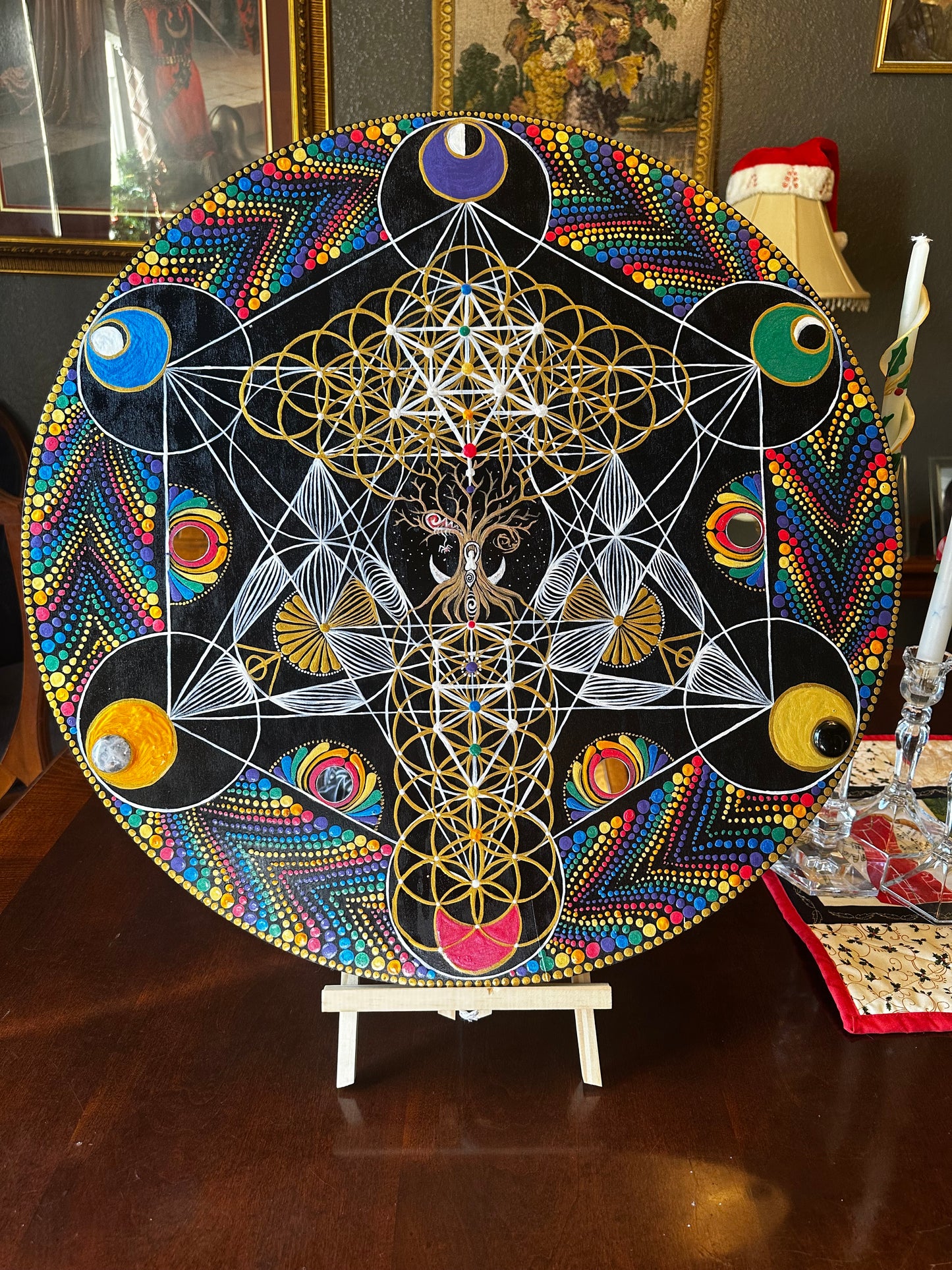 14" Custom Mandala