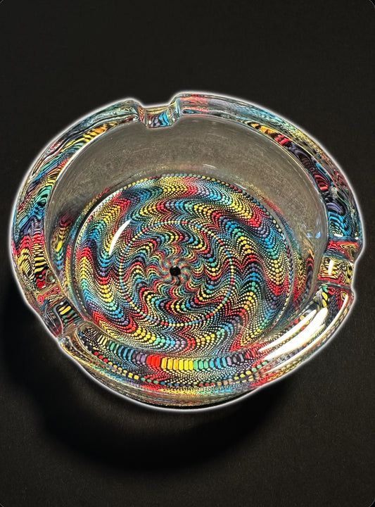 Rainbow Vortex Ashtray