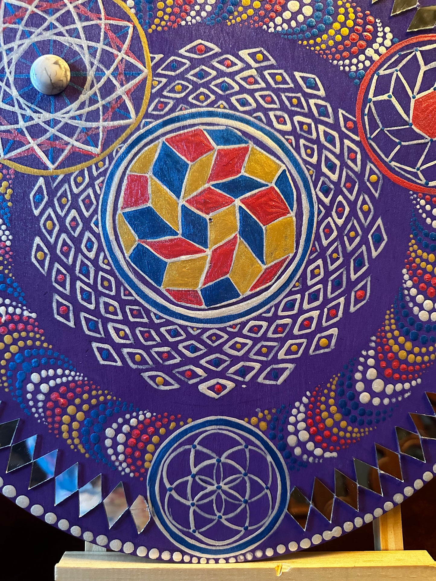 14" Sacred Geometry Mandala