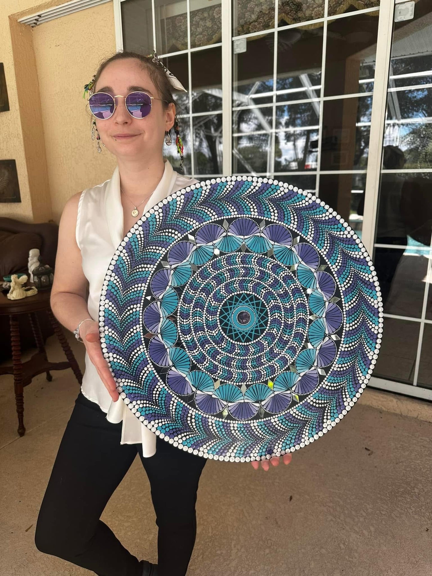 18" Custom Mandala