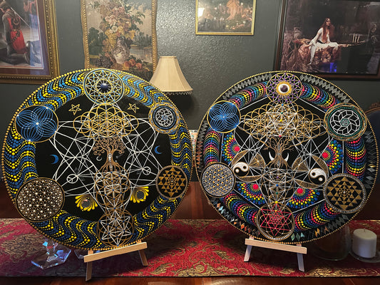 18" Custom Mandala