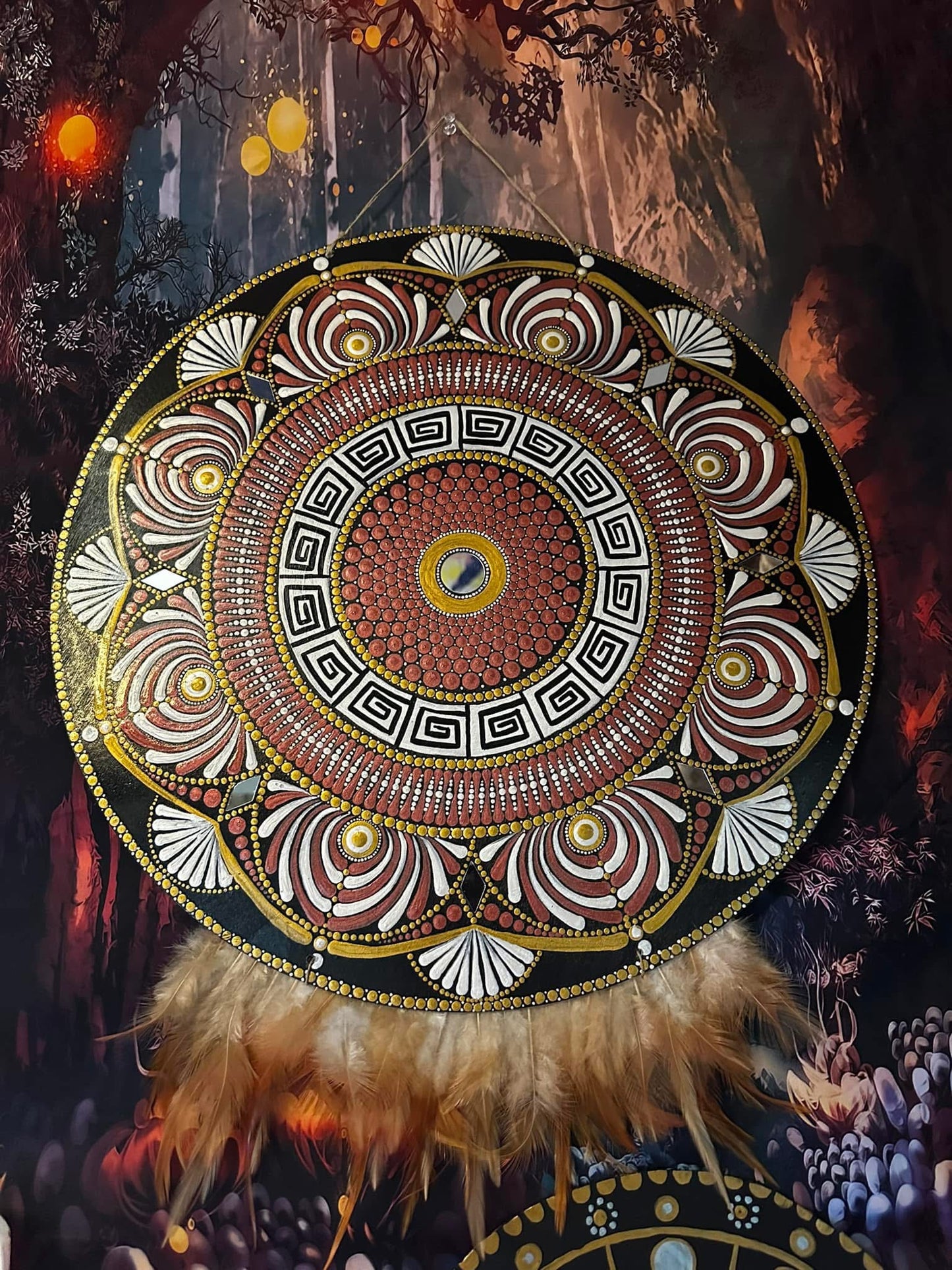 18" Custom Mandala