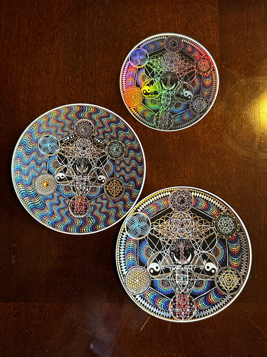 3 stickers