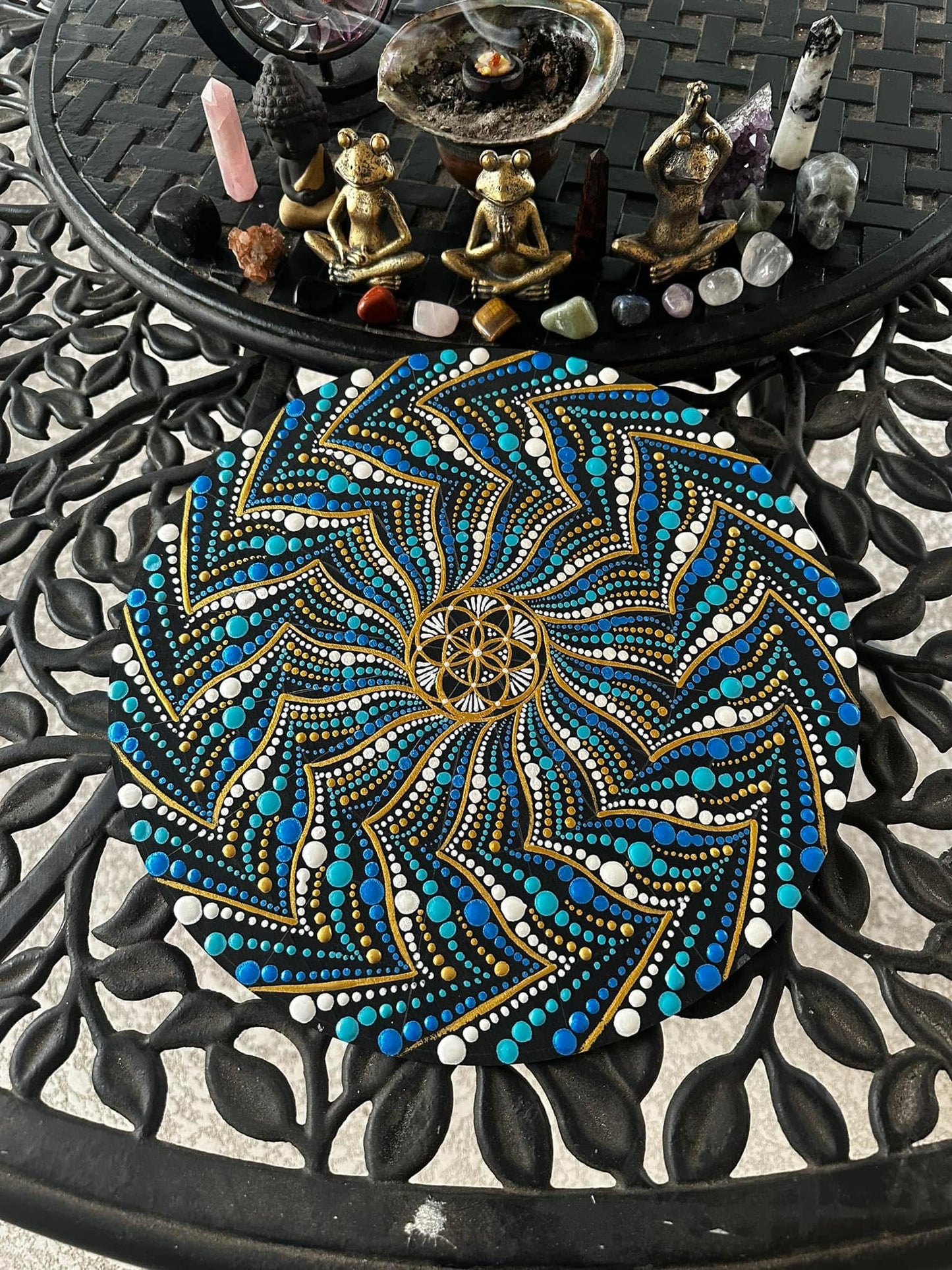 18" Custom Mandala