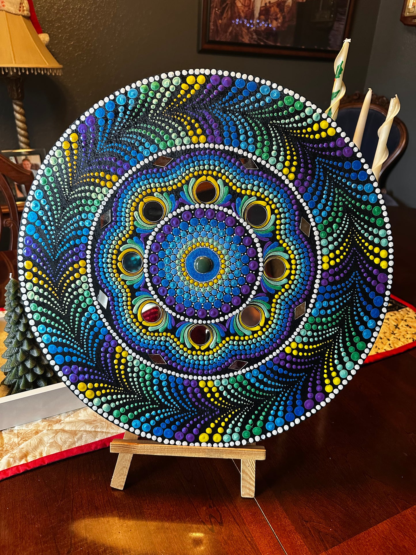 18" Custom Mandala