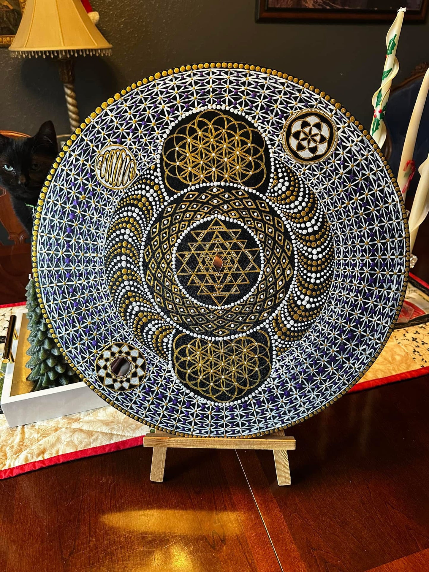 18" Custom Mandala