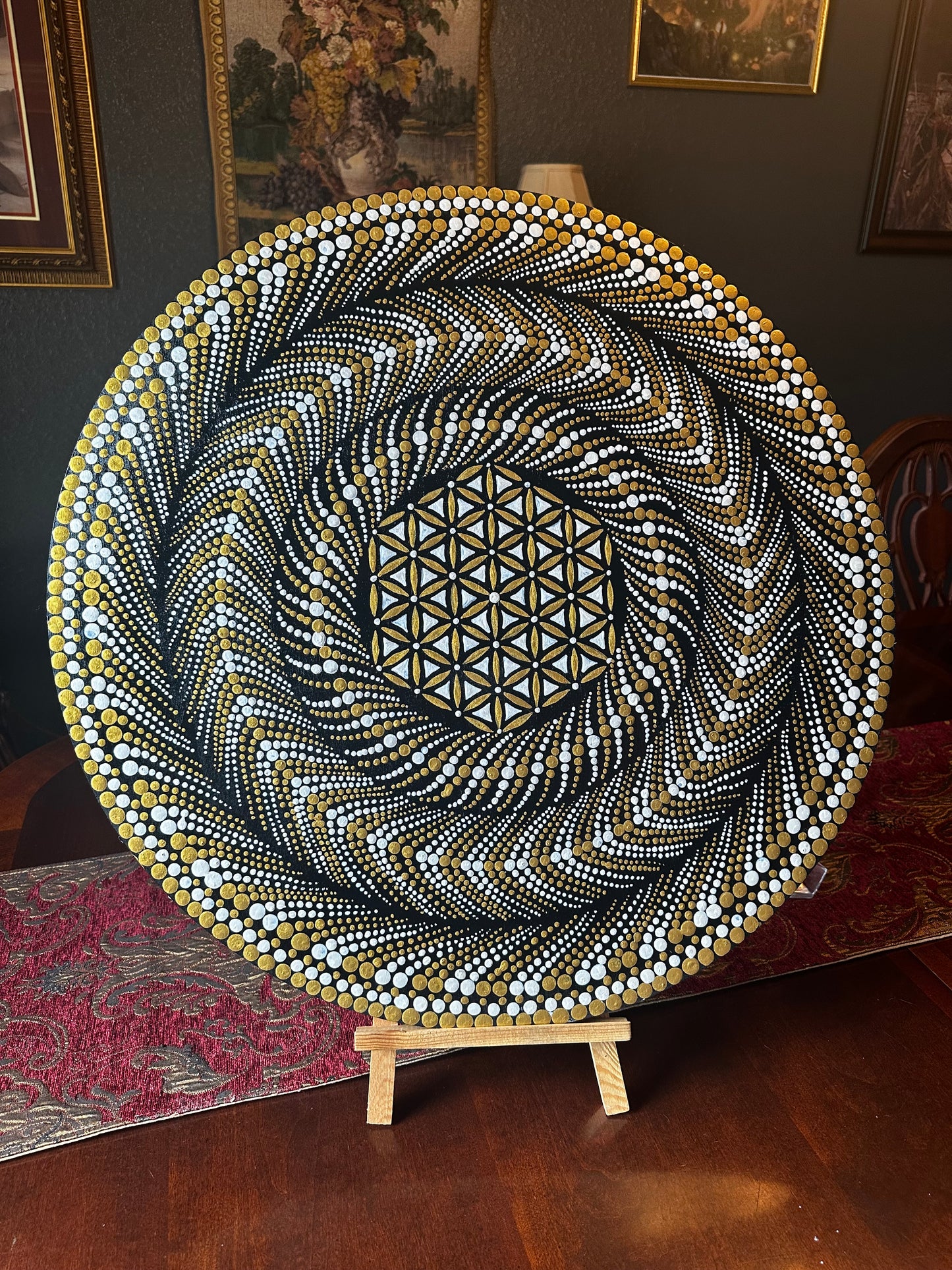 18" Custom Mandala