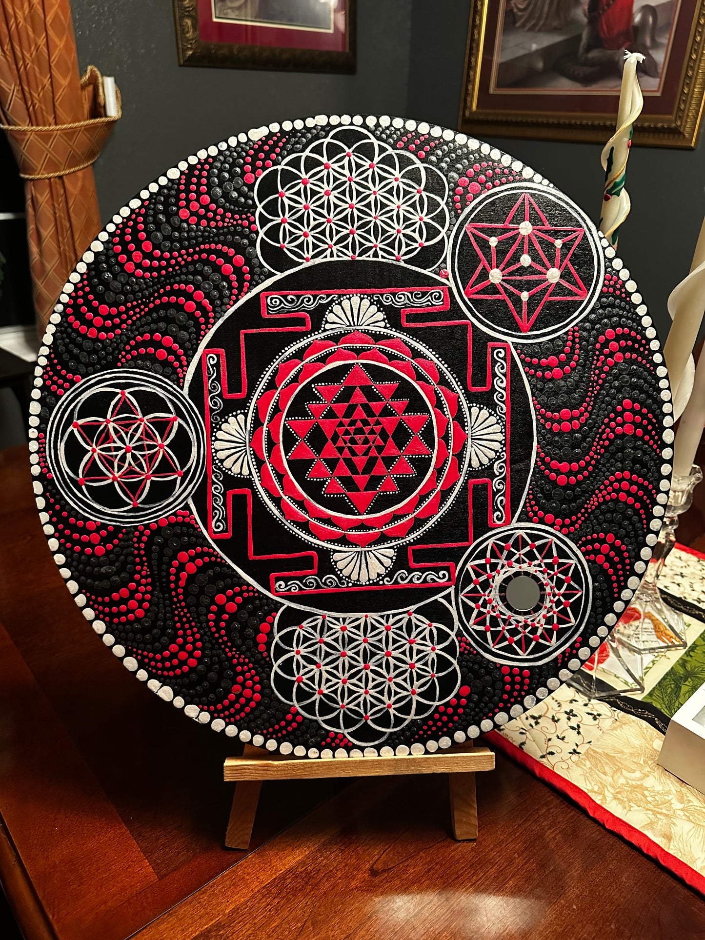 18" Custom Mandala