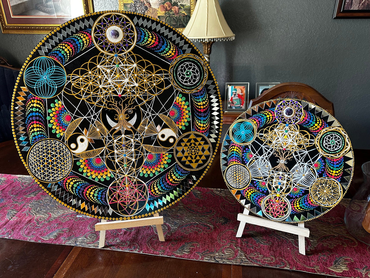 14" Custom Mandala