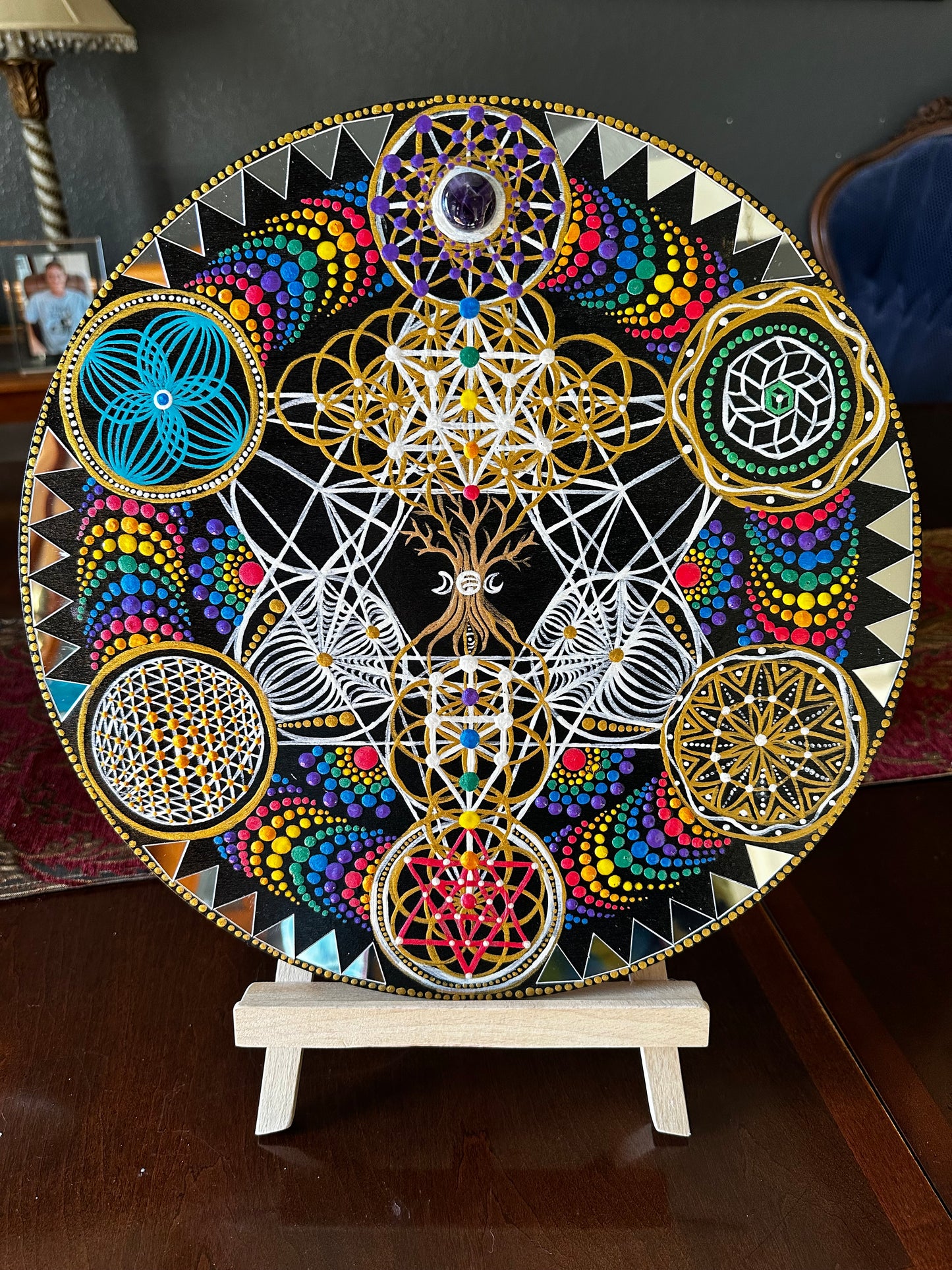 14" Custom Mandala