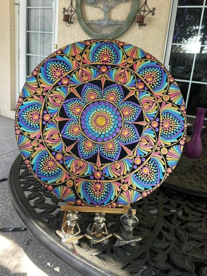 18" Custom Mandala