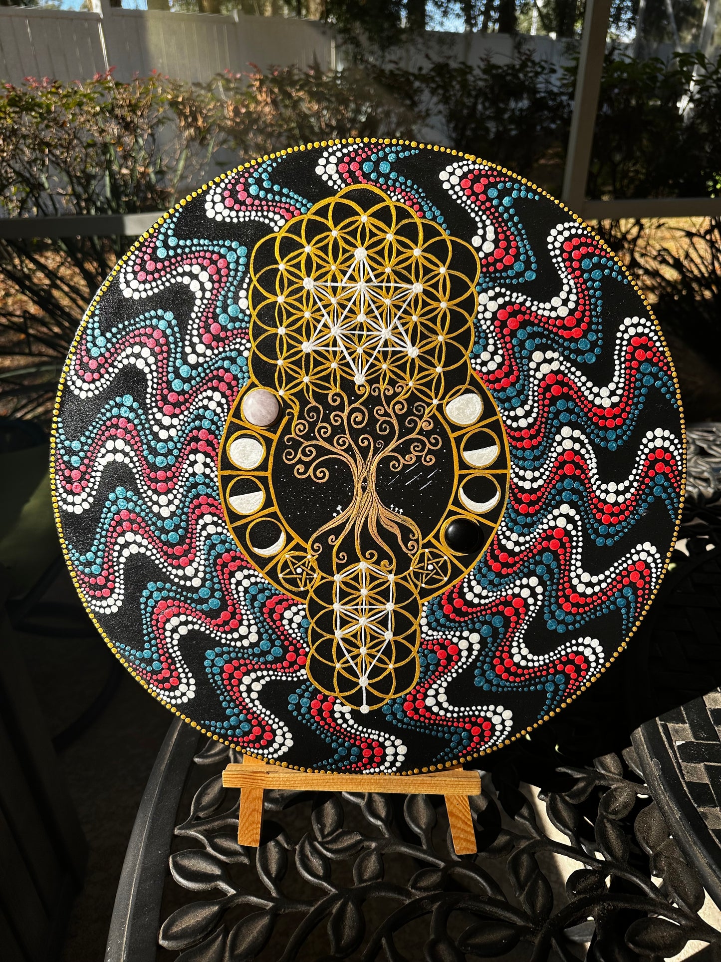 18" Custom Mandala