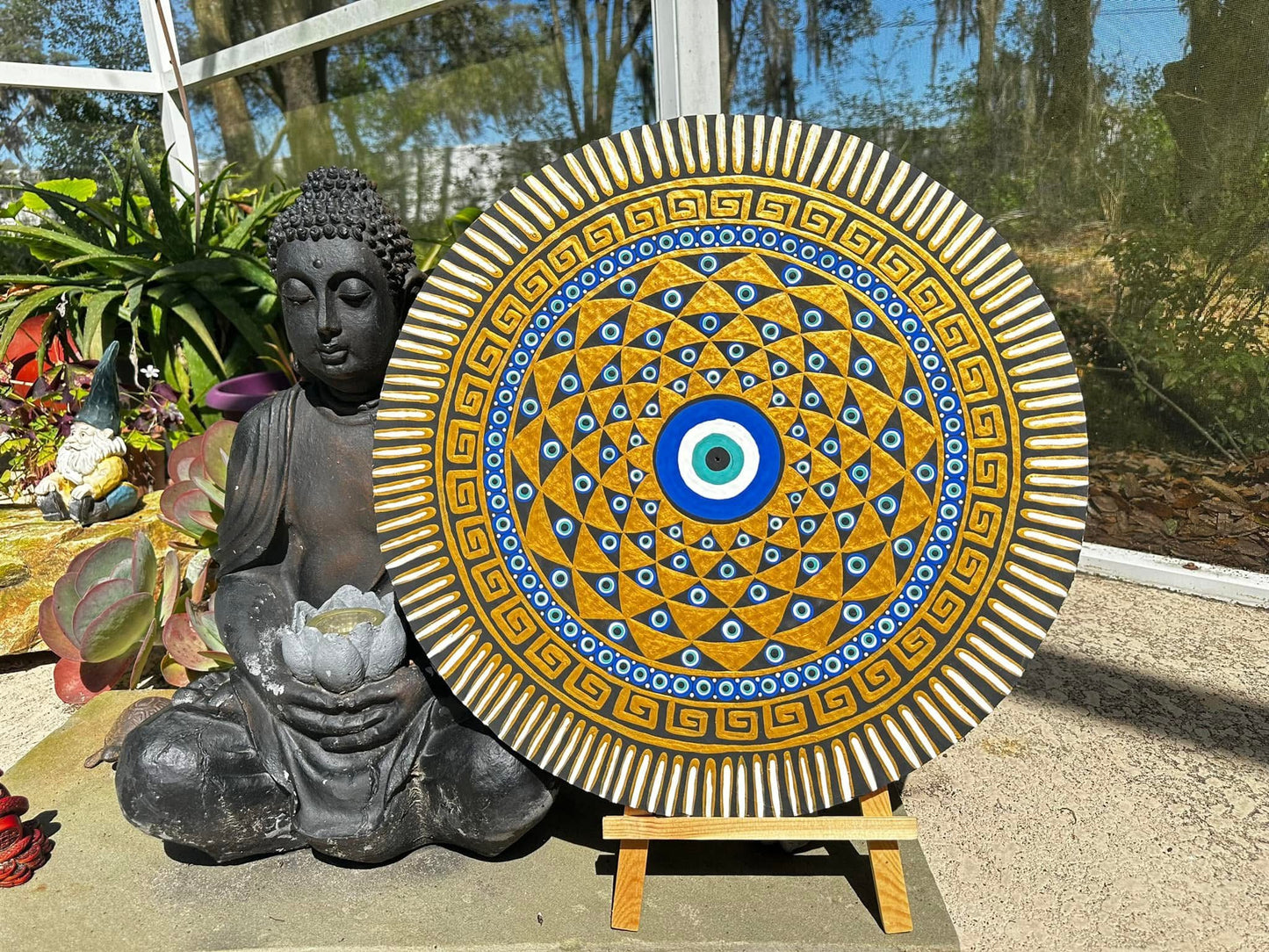 18" Custom Mandala