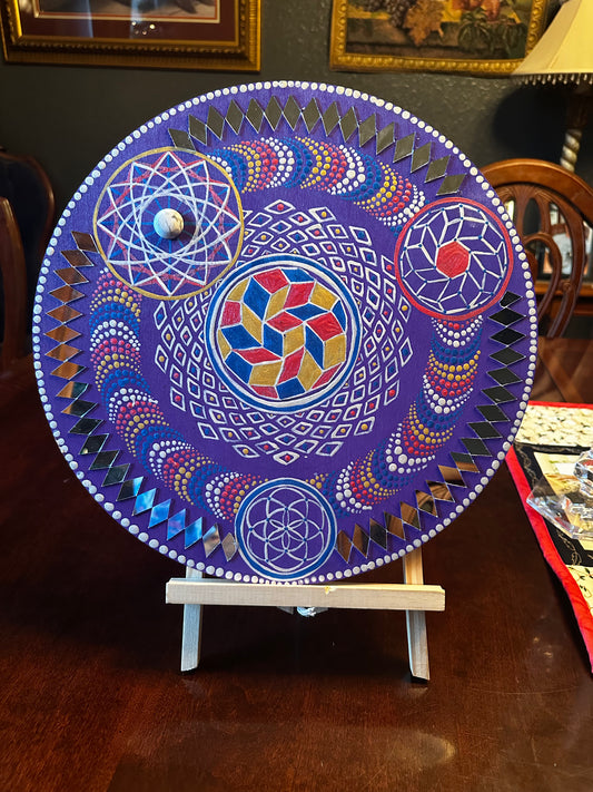 14" Sacred Geometry Mandala