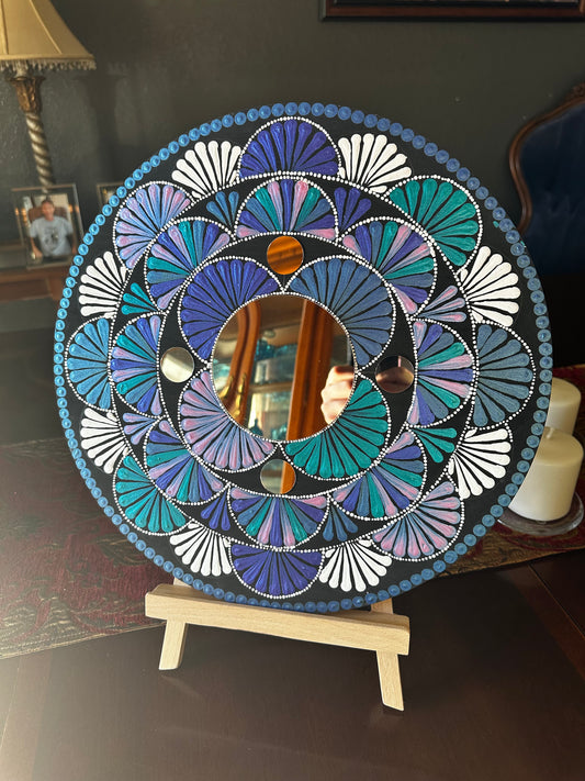 Iridescent Mirror Mandala