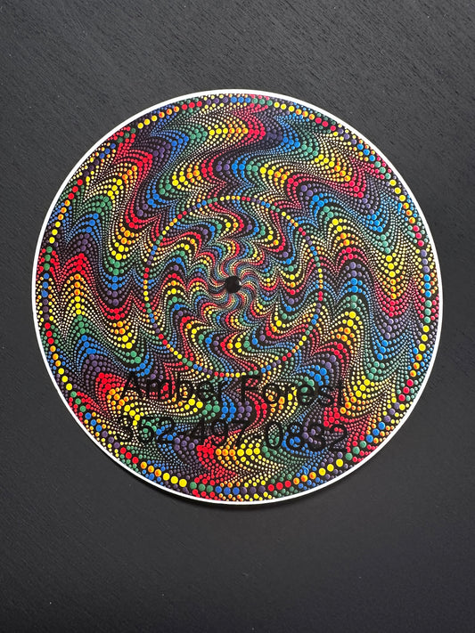 Rainbow Mandala Sticker