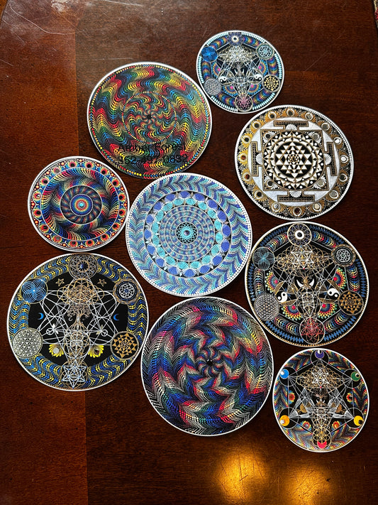 9 sticker bundle